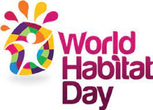 World Habitat Day being observed on Monday