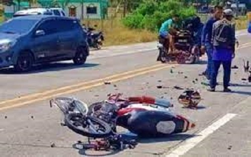 Two persons die in motorcycle collision