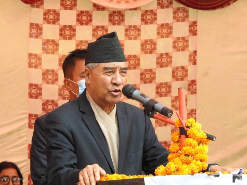 PM Deuba, Chair Dahal in Baitadi