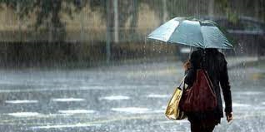 Country experiences rainfall due to influence of westerly low pressure system