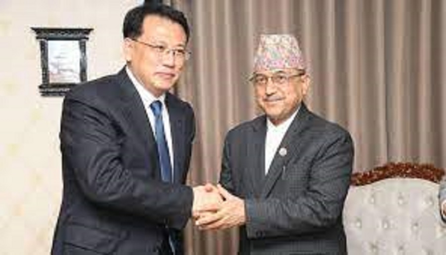 CPC leader Yuan calls on Acting PM Khadka