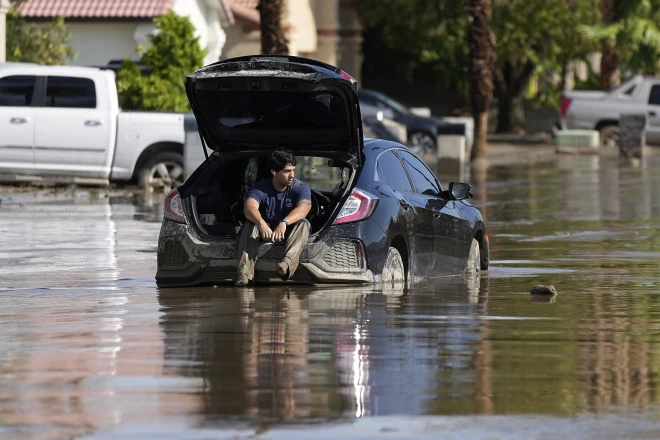 Tropical Storm Hilary shrinks, desert and mountain