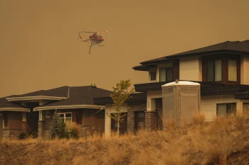 Canadian firefighters wage epic battle to save communities