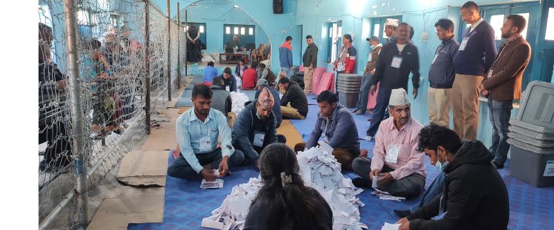 Vote count begins in Tanahu