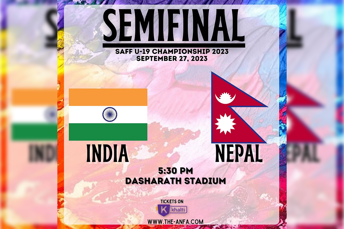 SAFF U-19: Nepal and India Clash Today