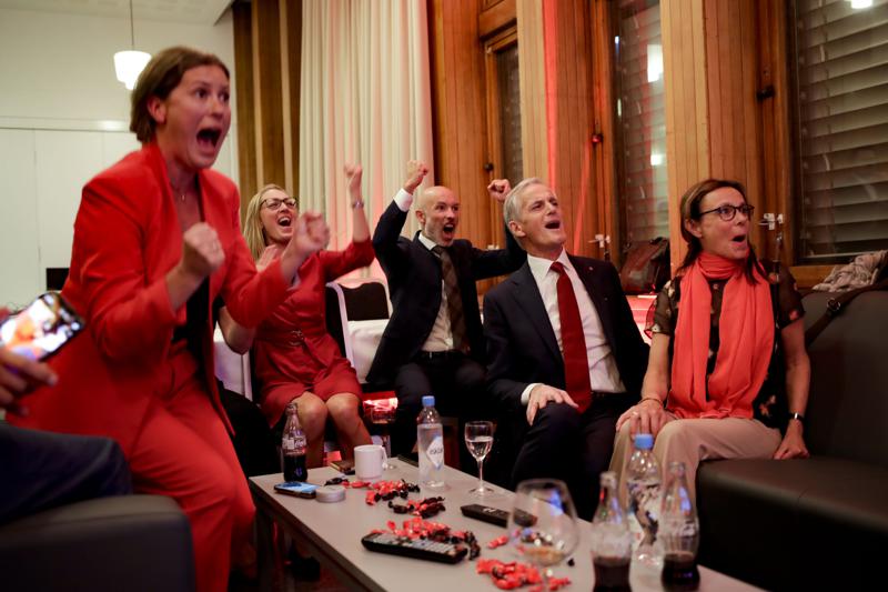 Norway’s center-left heads to victory in general elections