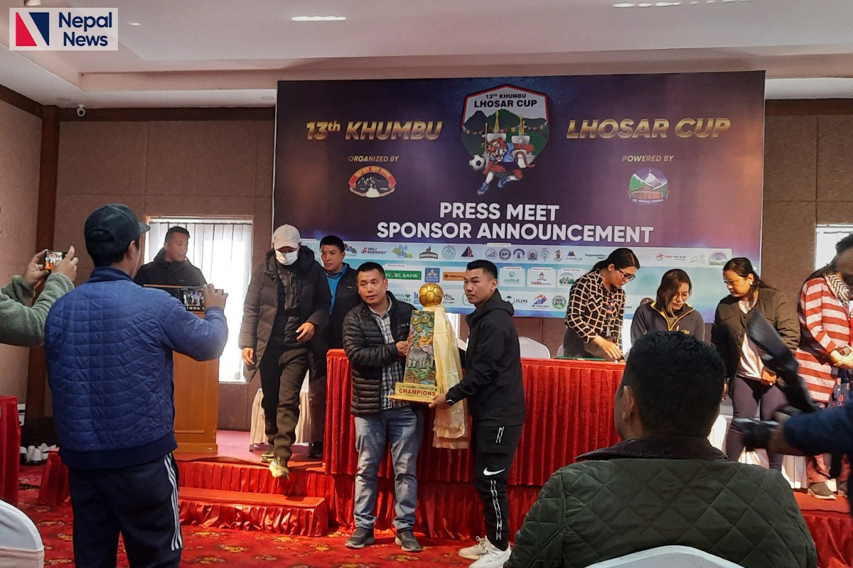 In pics: 13th khumbu lhosar cup press meet