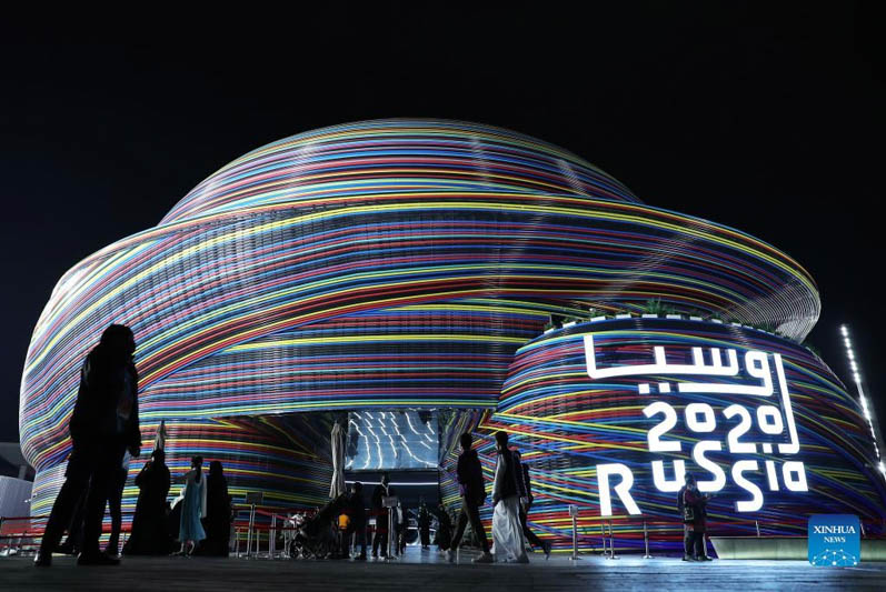 Expo 2020 Dubai transforms into big party as night falls