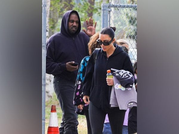 Kanye, Kim attend son Saint’s soccer match