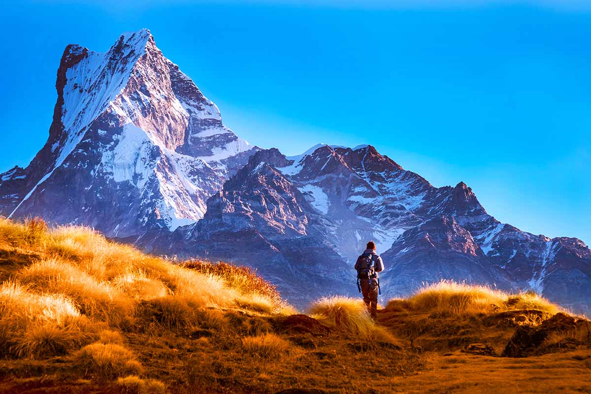 Mardi Himal trek, popular trekking route in Annapurna region, getting electricity facility