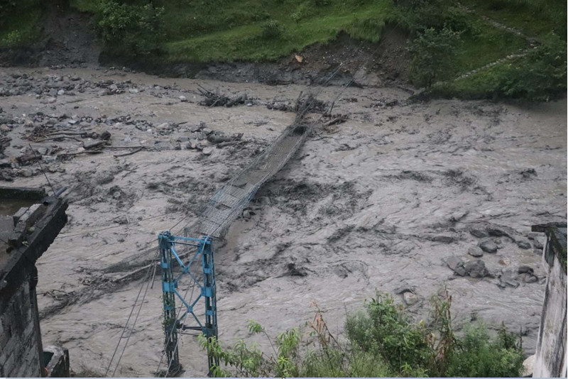 Flood inundated around 1,400 houses