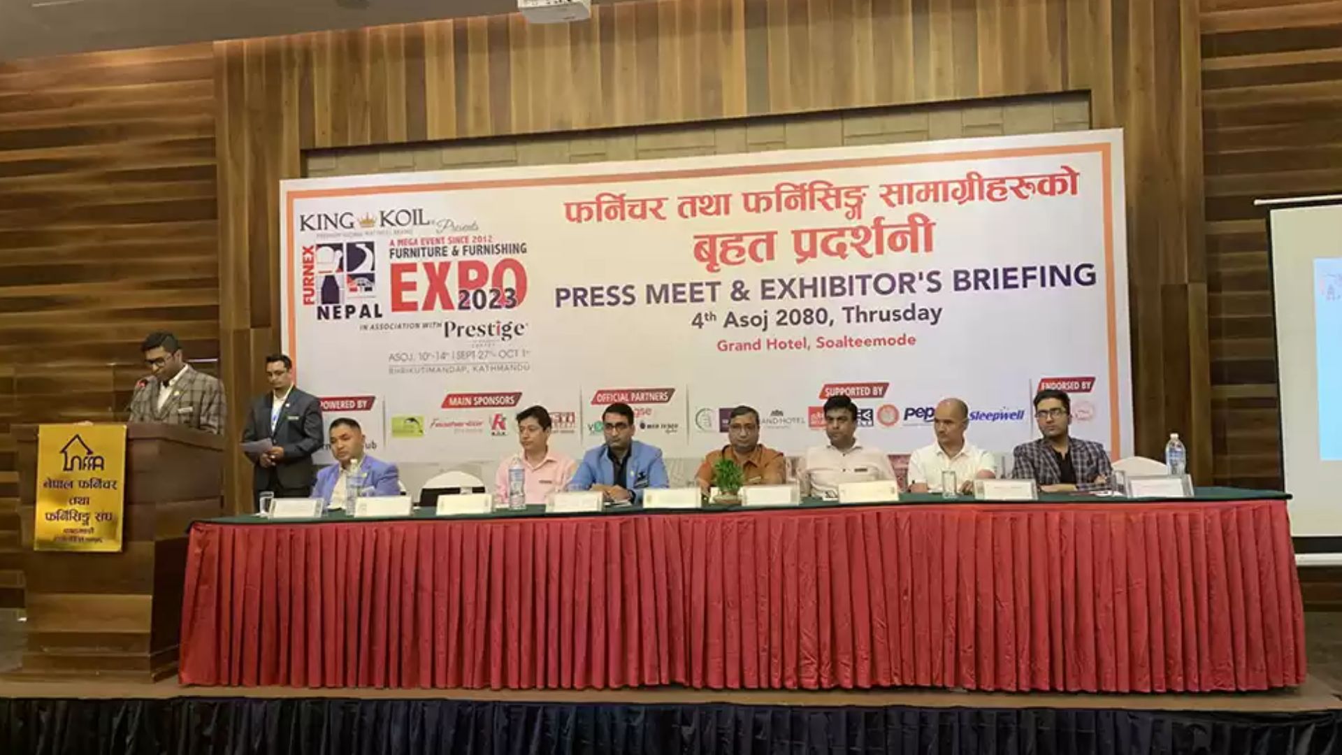 Furniture Expo begins at Bhrikutimandap