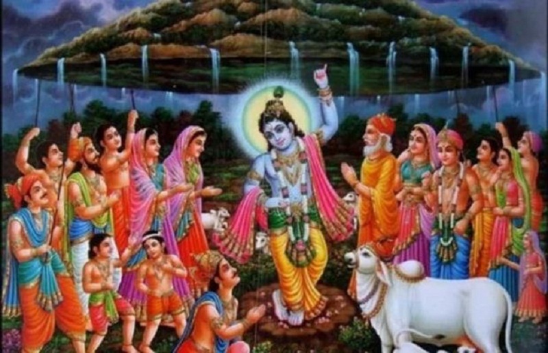 Gai Puja, Govardhan Puja being observed today