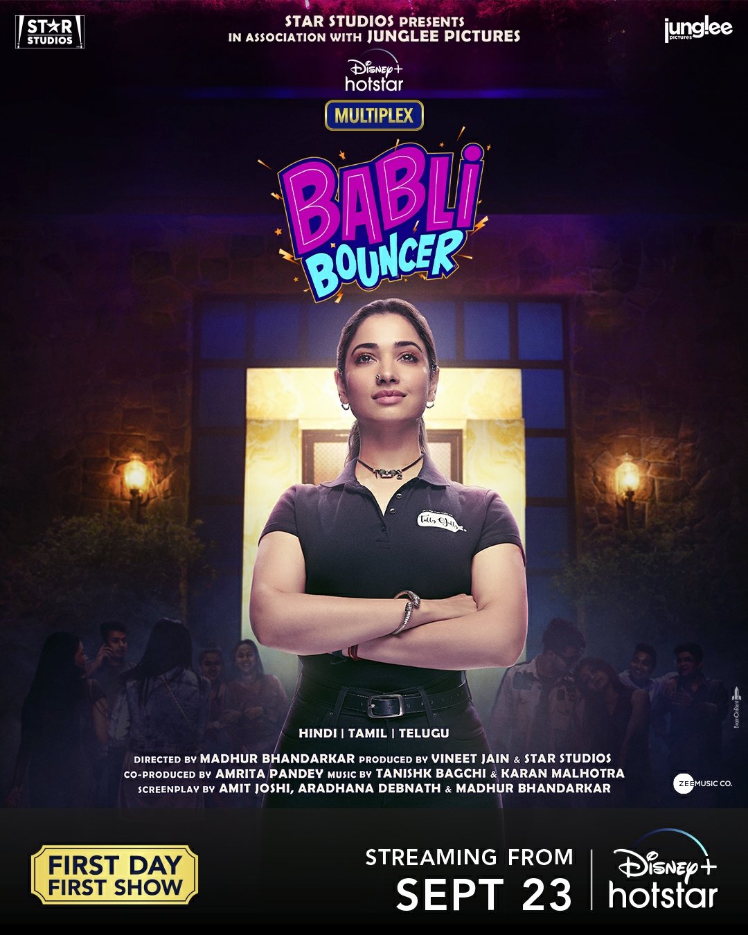 Tamannaah Bhatia’s first look from ‘Babli Bouncer’