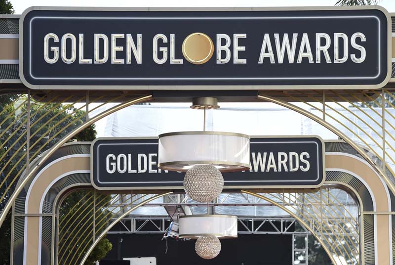 The glam was back at the Golden Globes, albeit at a distance