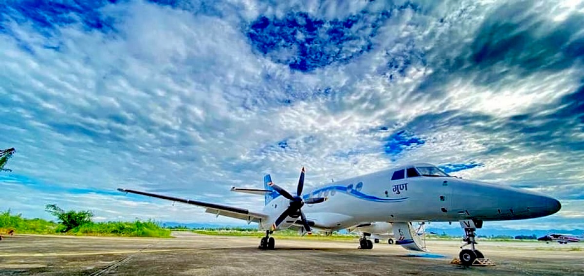 Guna Airlines starts regular flights from today