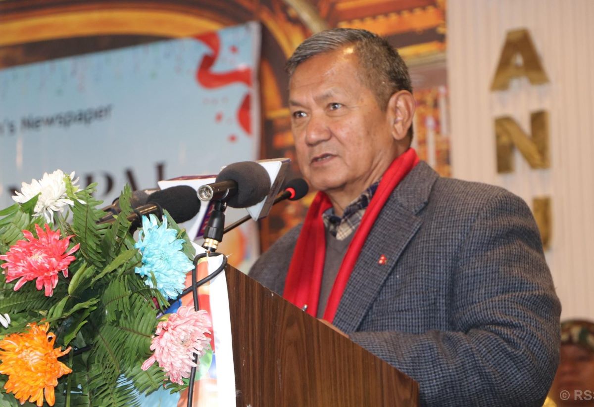 Present ruling coalition’s goal is political stability and impetus in development: Minister Gurung