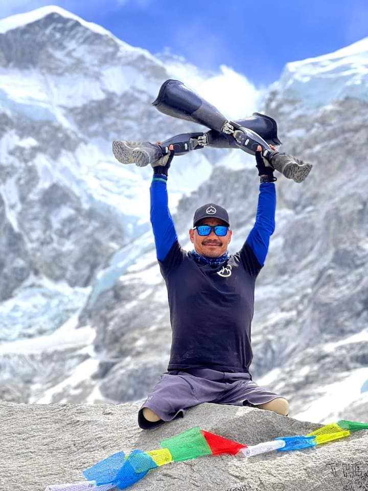 Double-amputee Magar attempting to scale Mt Everest