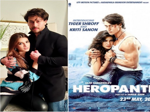 Kriti Sanon, Tiger Shroff recreate ‘Heropanti’ poster pose