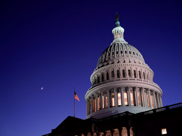 US: Man crashes burning vehicle into Capitol barricade