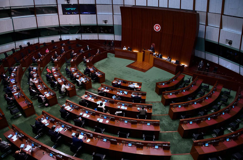 China-drafted electoral reform bill introduced in Hong Kong