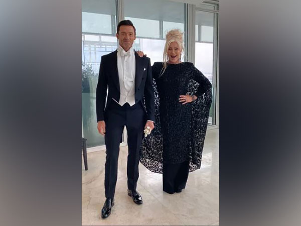 Hugh Jackman in black at Met Gala 2022