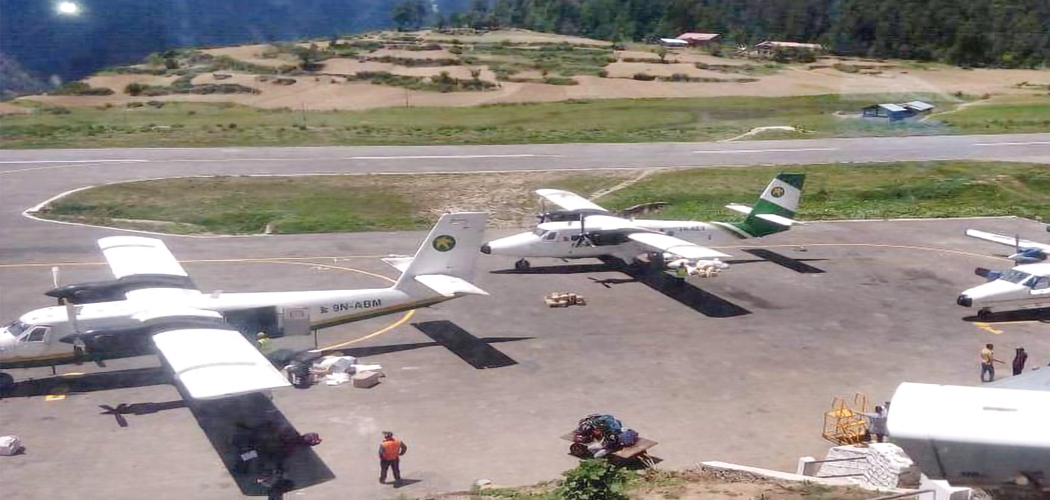 Air flight resumes after two weeks in Bajura