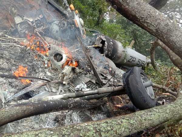 Indian military chopper with CDS Rawat, senior officers crashes