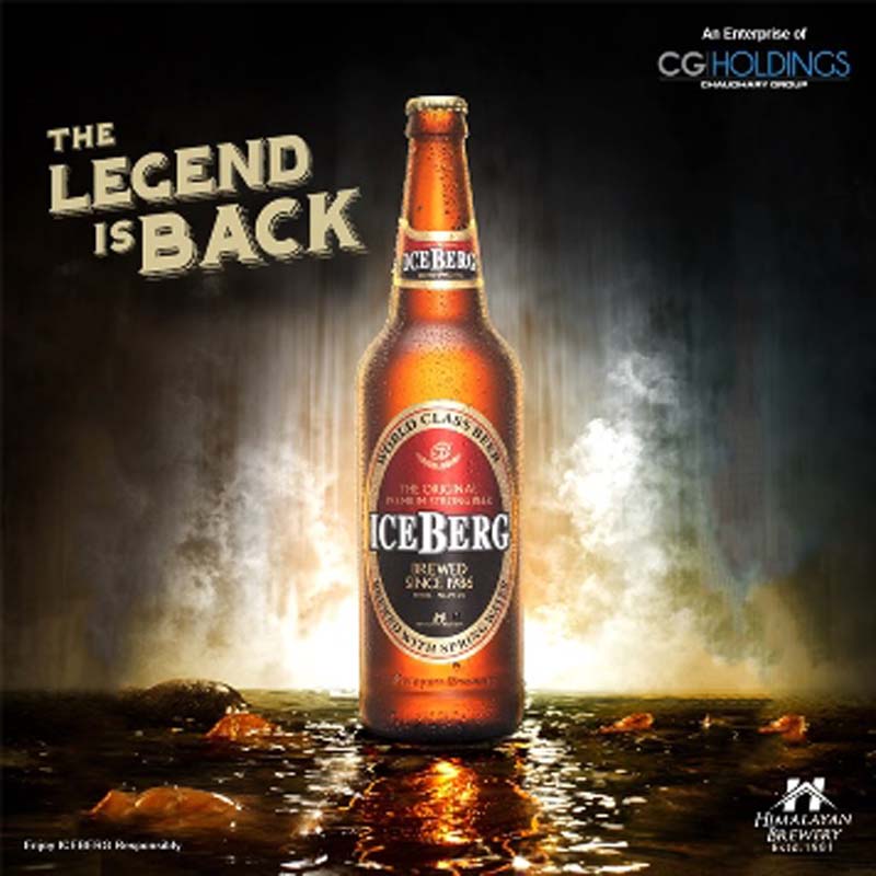 Nepal’s favourite beer Iceberg relaunched