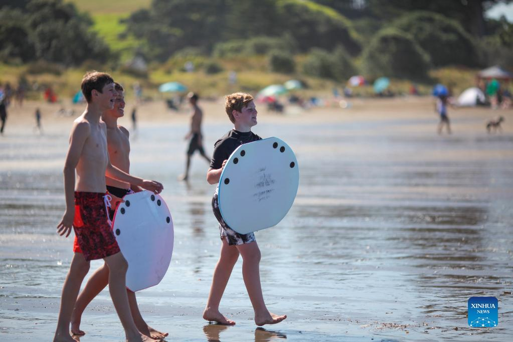 New Zealand sweltered in scorching temperatures