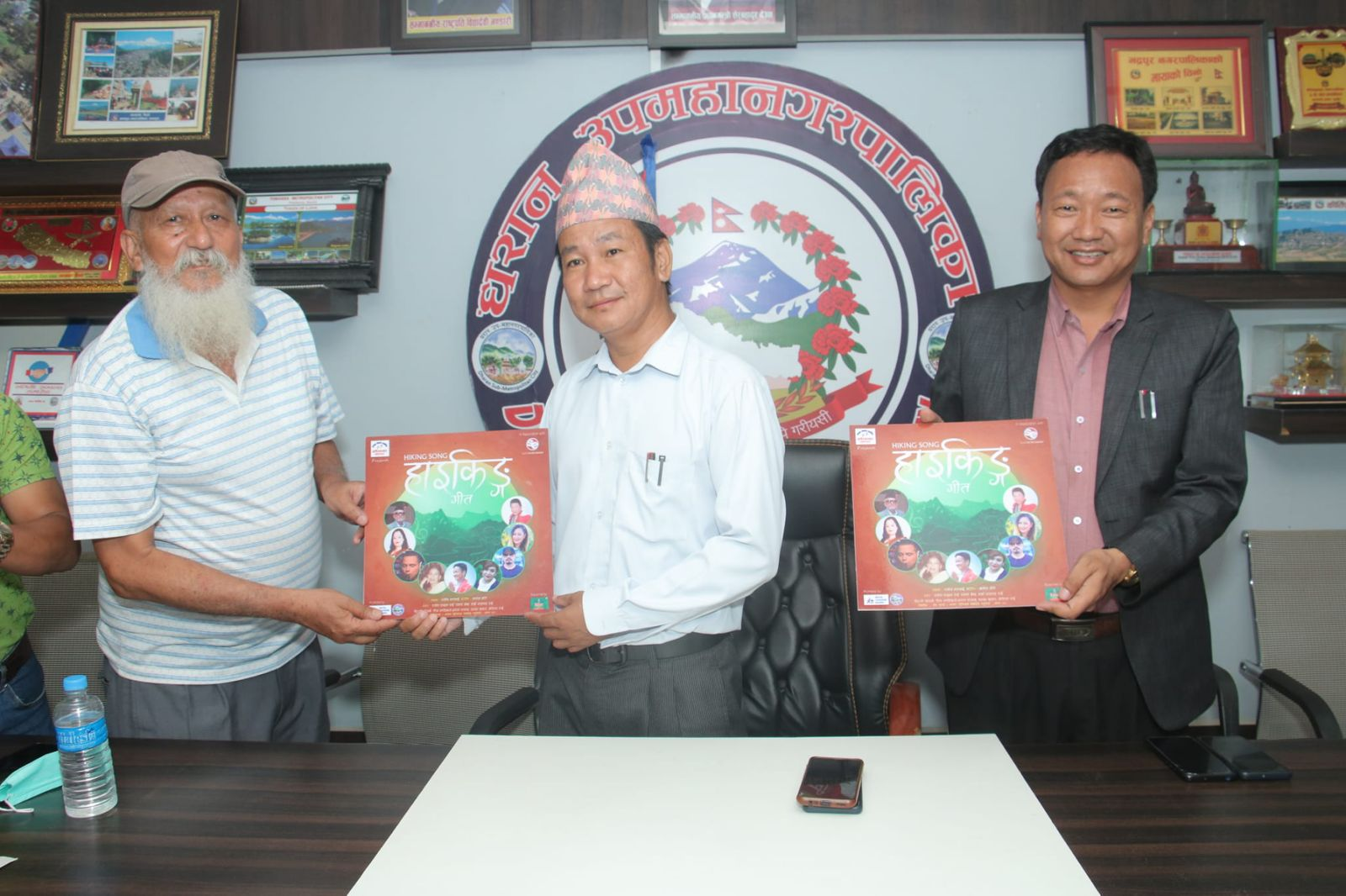 Dharan mayor Hark Sampang’s song released