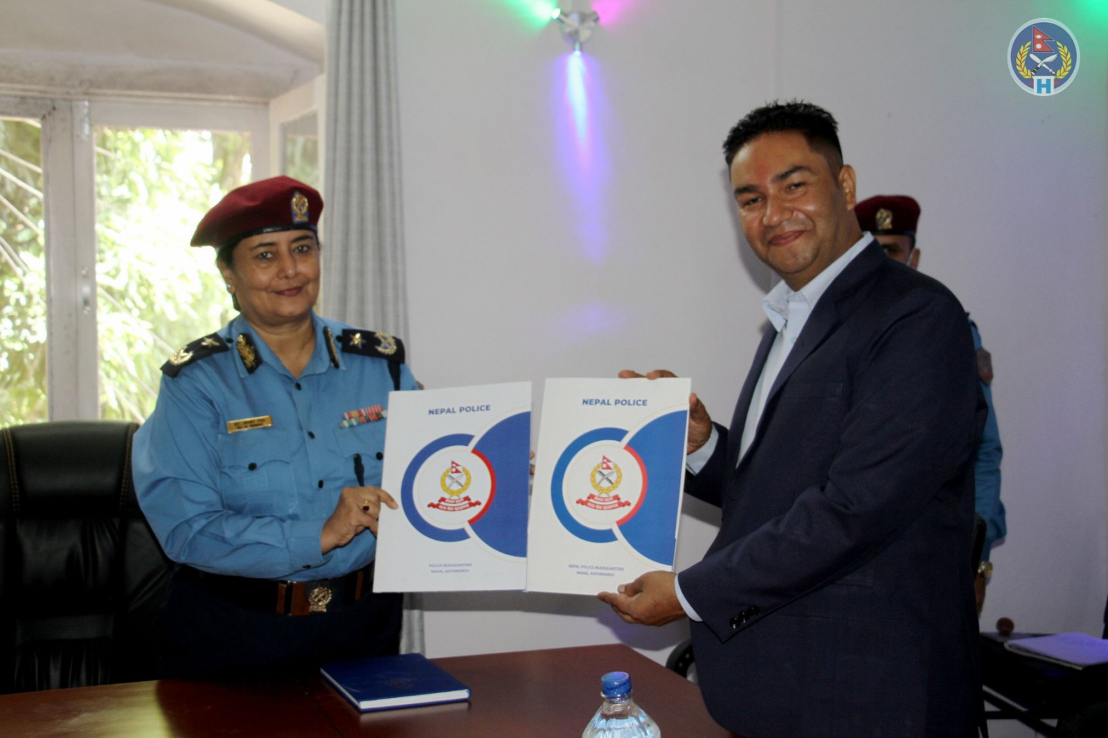 Agreement signed between Nepal Police Hospital and Manav Seva Ashram