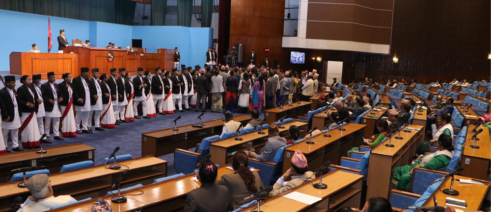 The House of Representatives adjourned again