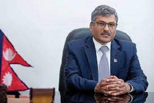 Governor Adhikari and RBI governor Das meet