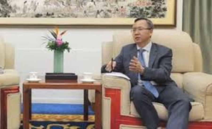 Chinese ambassador and Health Minister hold meeting