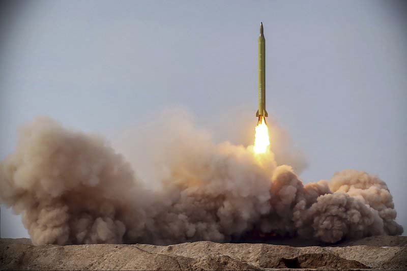 Iran’s army test fires short-range ‘smart’ missile