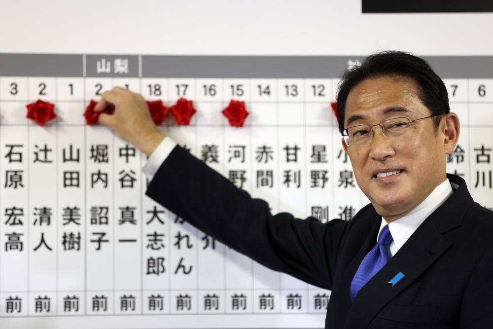 Japan PM Kishida’s coalition keeps majority with fewer seats