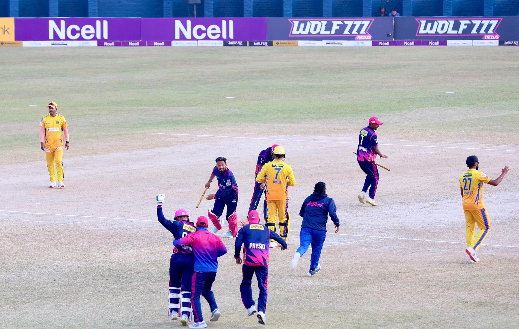 Janakpur Bolts clinches title of NPL first season