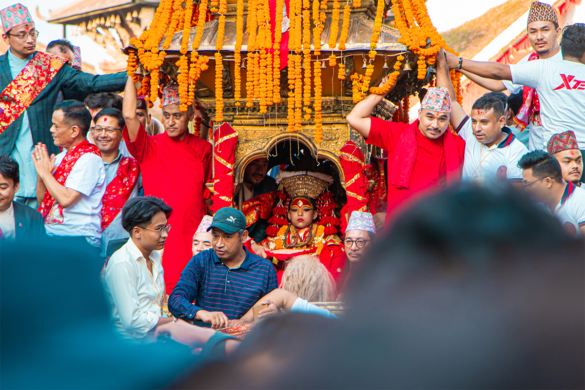 In Pics : Glimpses of Indra Jatra (Yenya Punhi) 2080