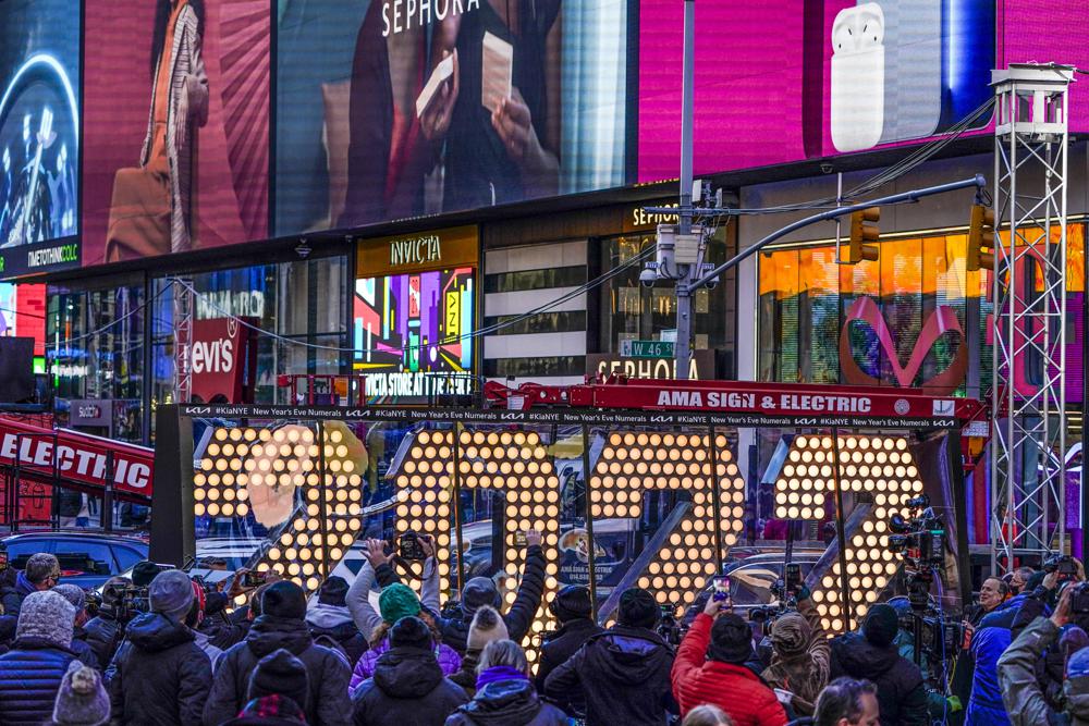 NYC’s Times Square to usher in 2022