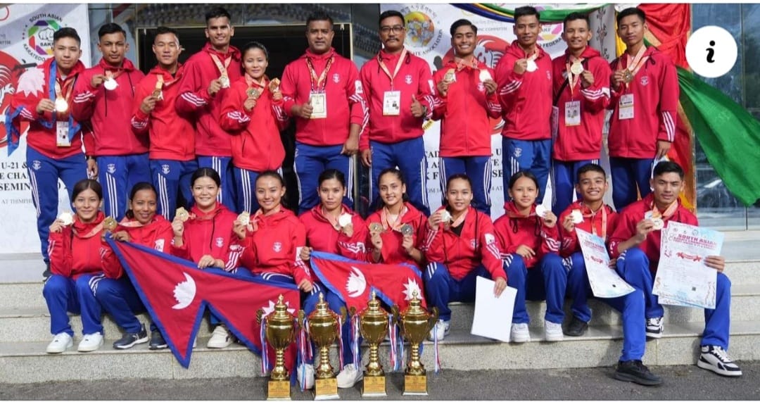 8th South Asian Karate Championship: Nepal wins 8 gold medals