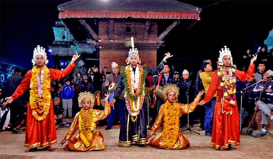 Centuries old Kartik Nach kicks off in Patan, financial assistance sought for smooth continuity