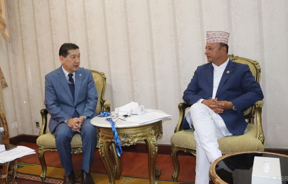 Energy Minister Khadka holds meeting with FAO Country Representative