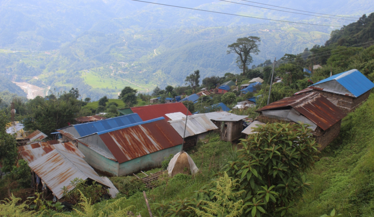 Gorkha’s displaced residents return to village following landslide mitigation