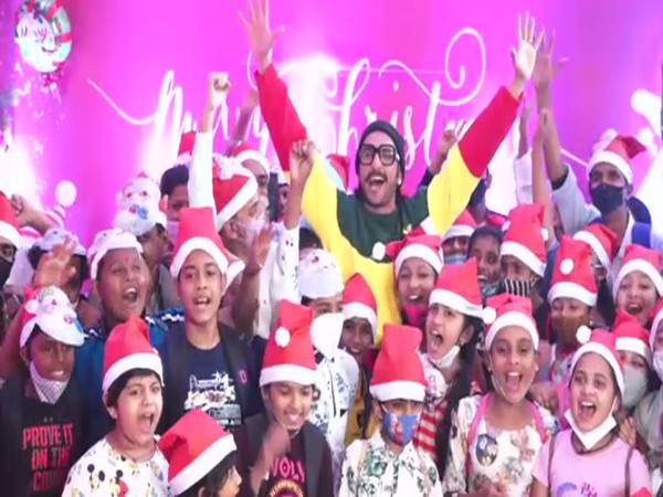 Ranveer Singh’s Christmas with Save the Children foundation