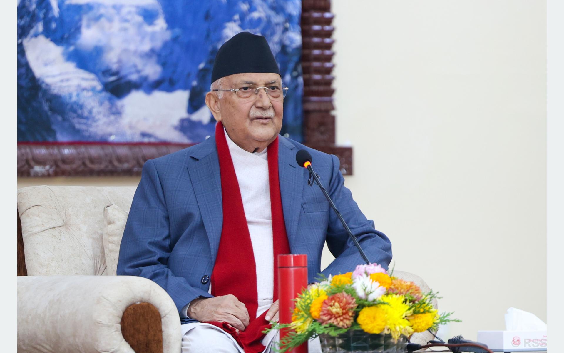 Prime Minister Oli leaving for China visit tomorrow