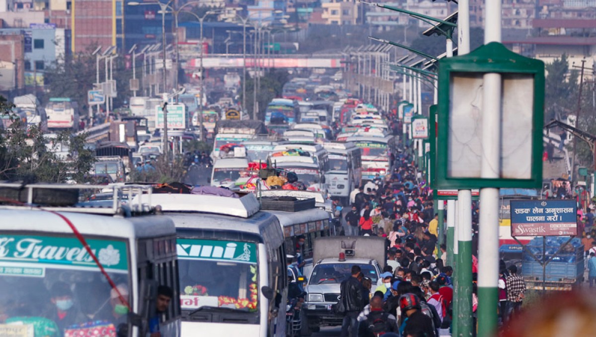 Number of people leaving Kathmandu Valley increases