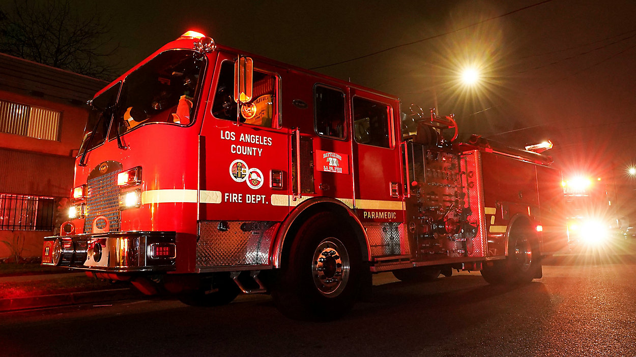 Human remains found in rubble of one of 2 Los Angeles fires