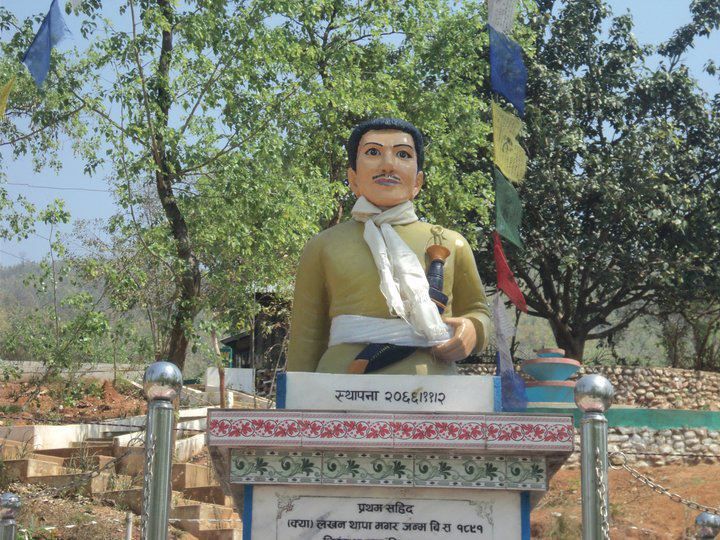 Statue of country’s first martyr unveiled in Gorkha