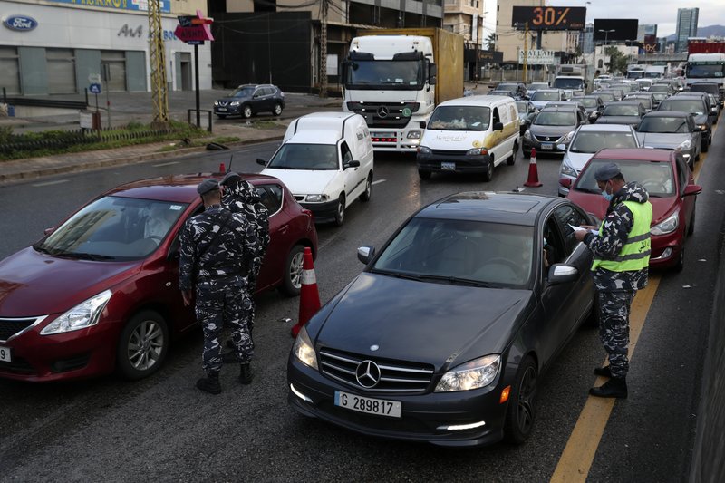 Lebanon begins all-day curfew as virus spins out of control